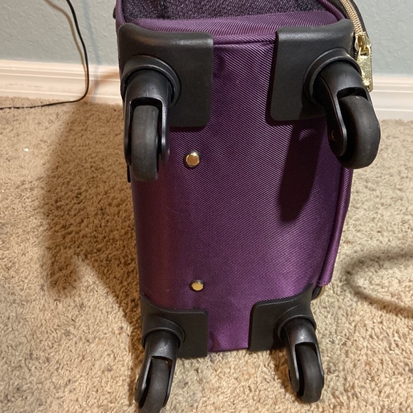 Like new Aimee kestenberg Florence 16” Twill 4-Wheel Underseat carry on - Picture 16 of 16